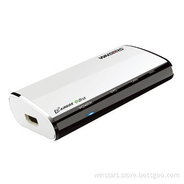 DLNA Receiver for 1,080p with Wireless AP, Network and USB Hub by Mobile or Tablet PC